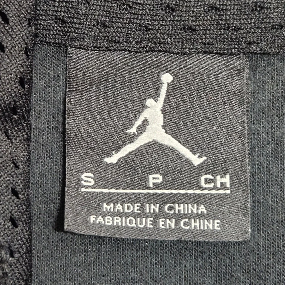 Jordan Sleeveless Hoodie S Black Bonded Zip Vest 724787-010